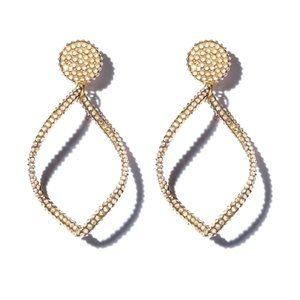 Roni Blanshay Gold Spirale Earrings
